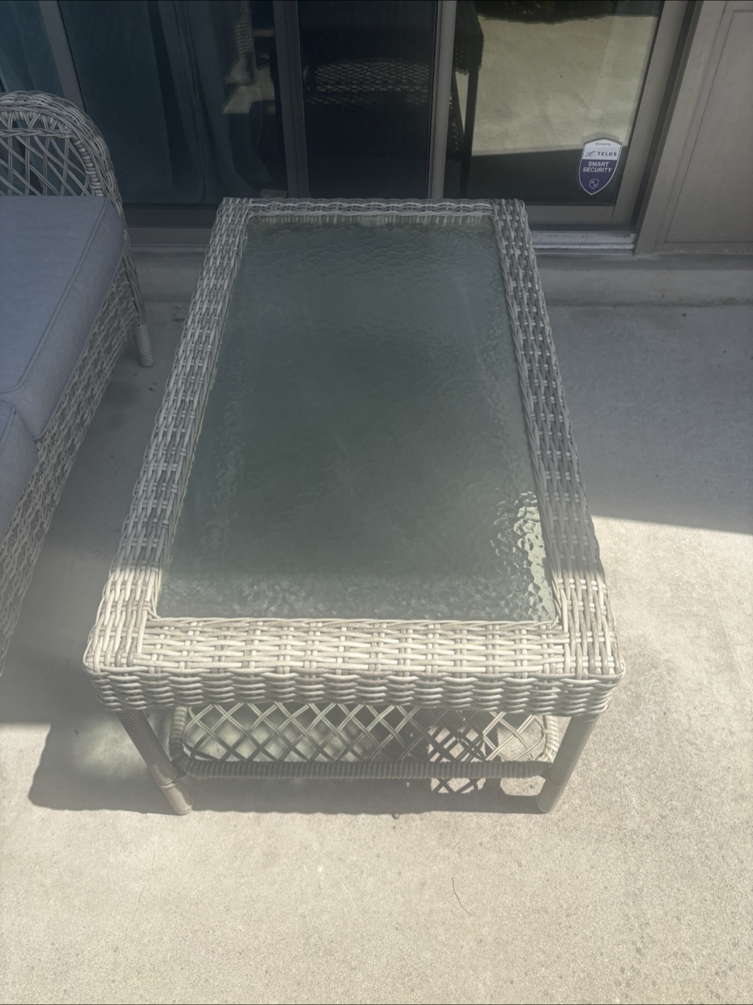 Outdoor Wicker Patio Set - Loveseat & Coffee Table - photo 3
