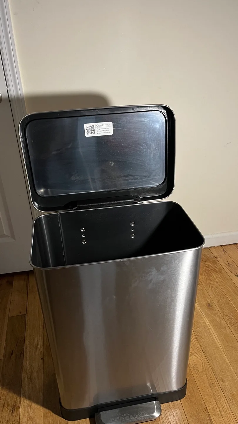 Qualiazero Stainless Steel Trash Can image indicator(5)