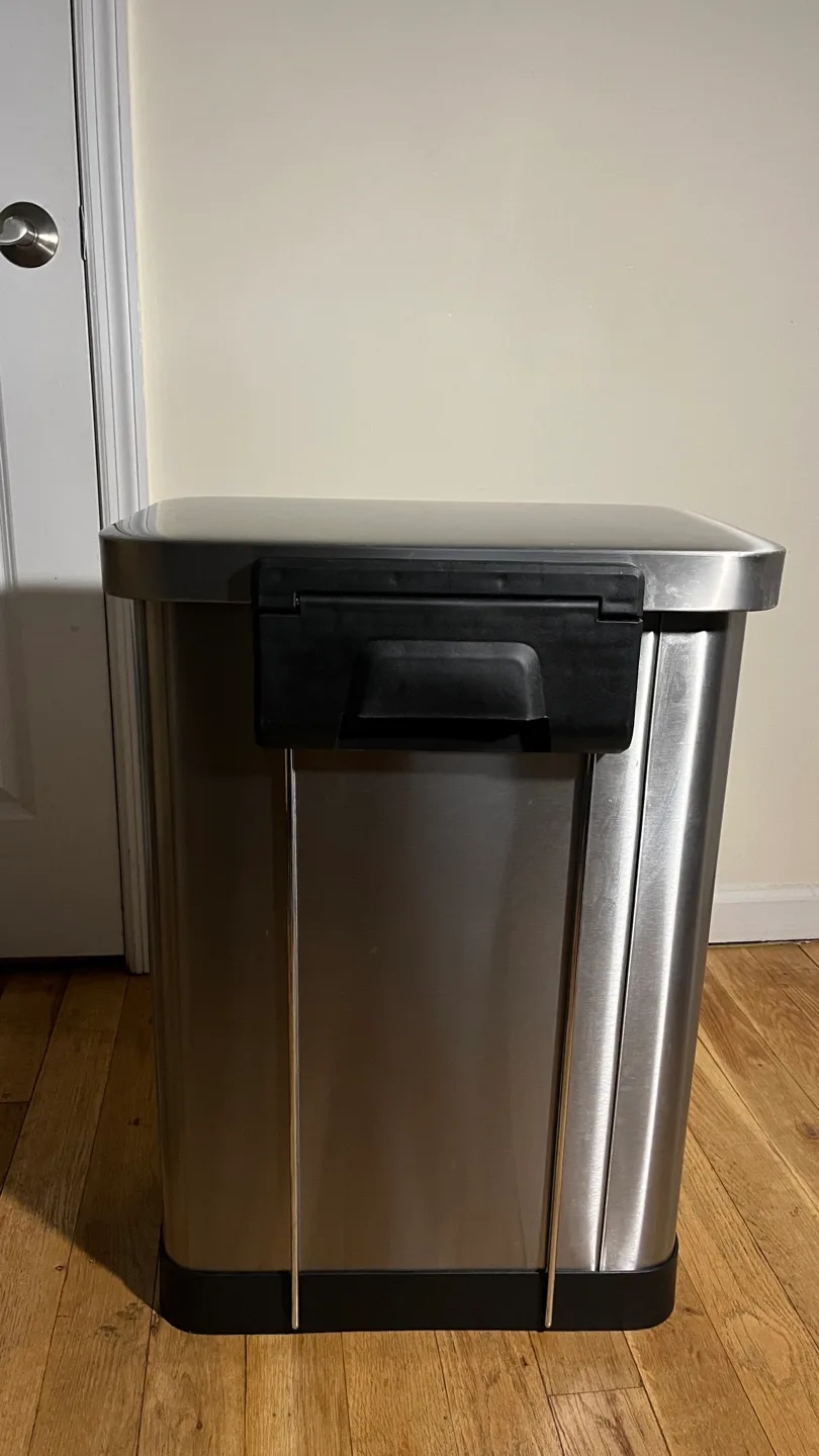 Qualiazero Stainless Steel Trash Can image indicator(7)