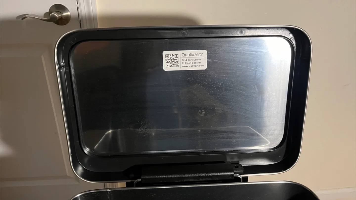 Qualiazero Stainless Steel Trash Can image indicator(6)