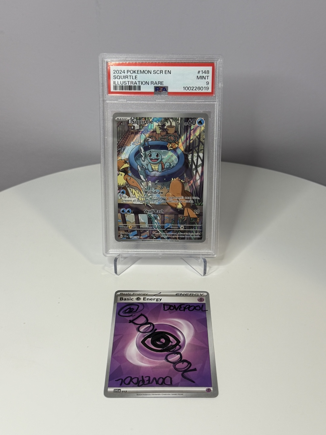 2024 Pokemon Squirtle Illustration Rare Card (Mint)