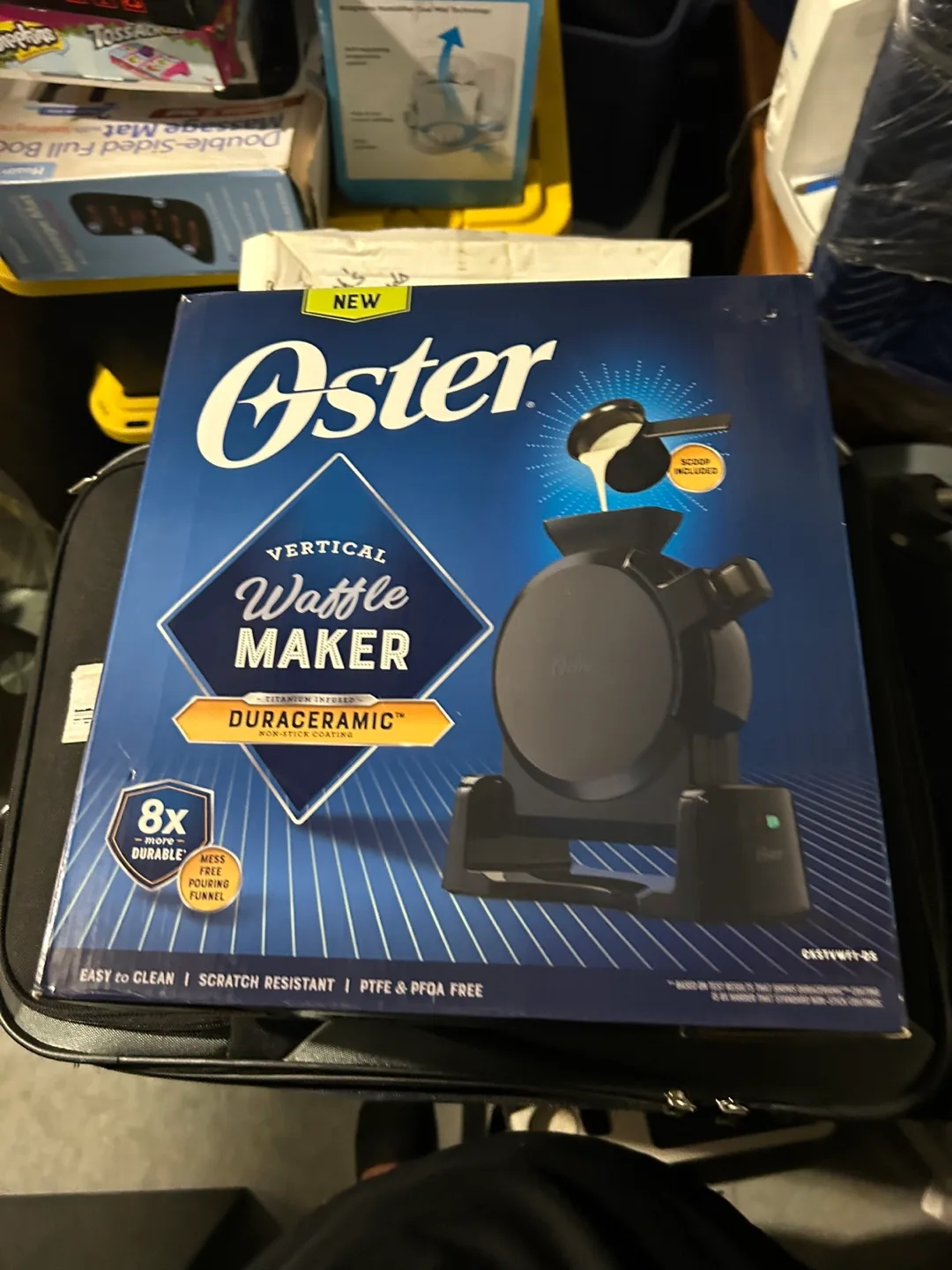 New Oster DuraCeramic Vertical Waffle Maker thumbnail