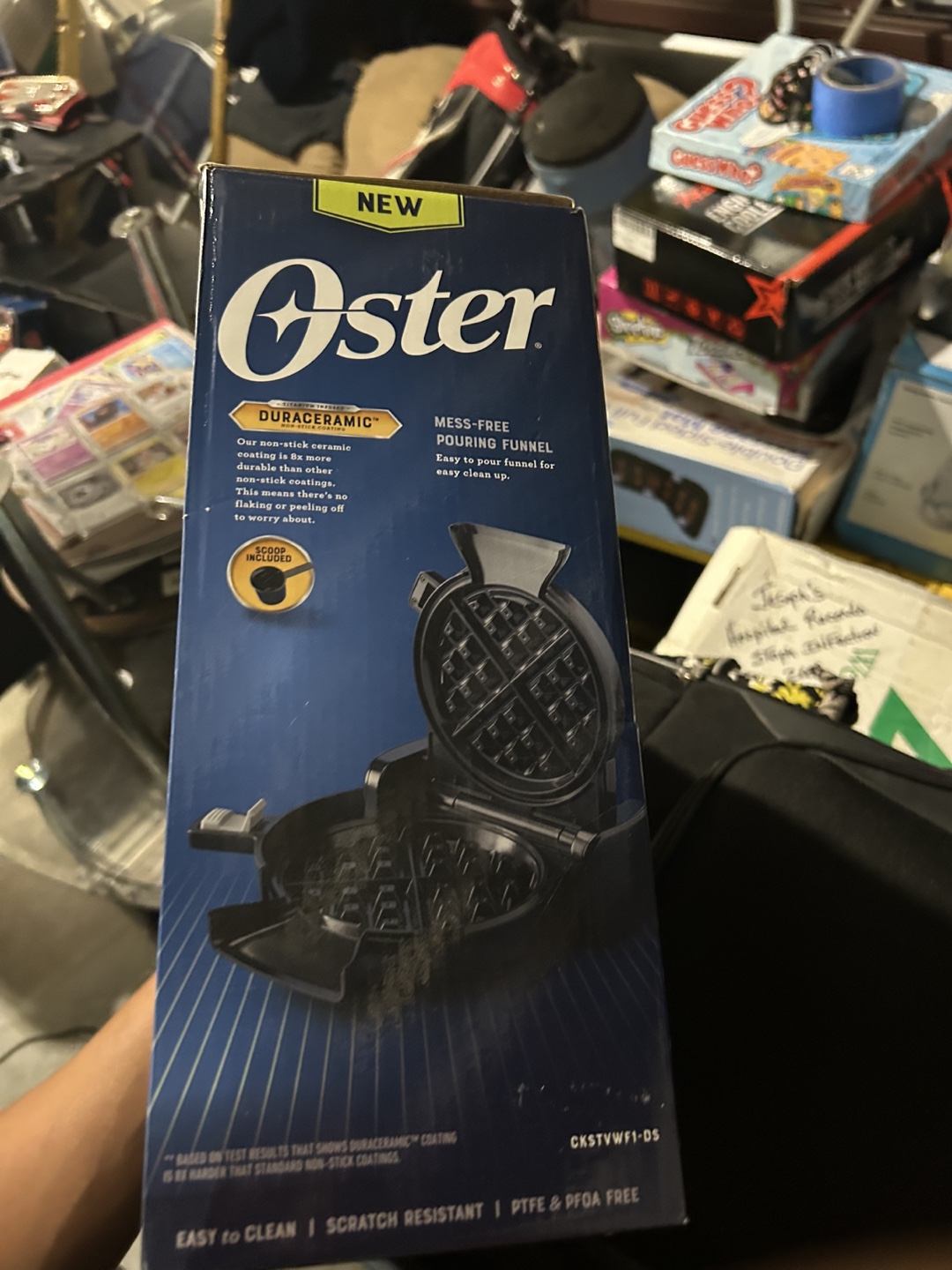 New Oster DuraCeramic Vertical Waffle Maker - photo 2