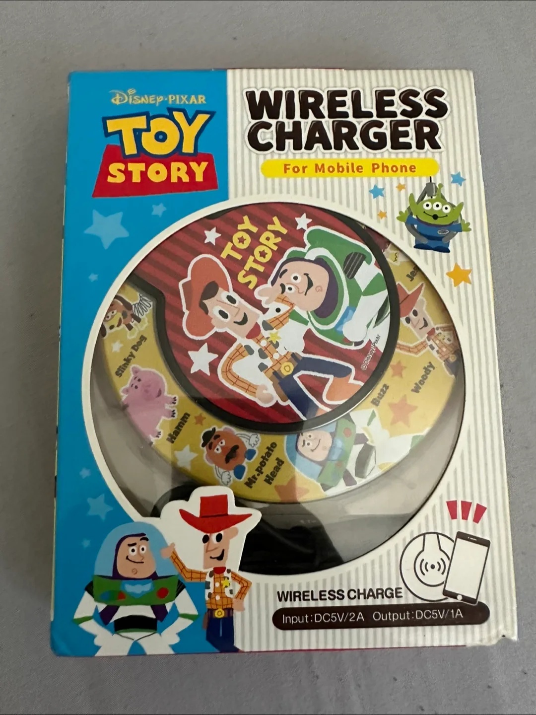 Disney Pixar Toy Story Wireless Charger (New) thumbnail