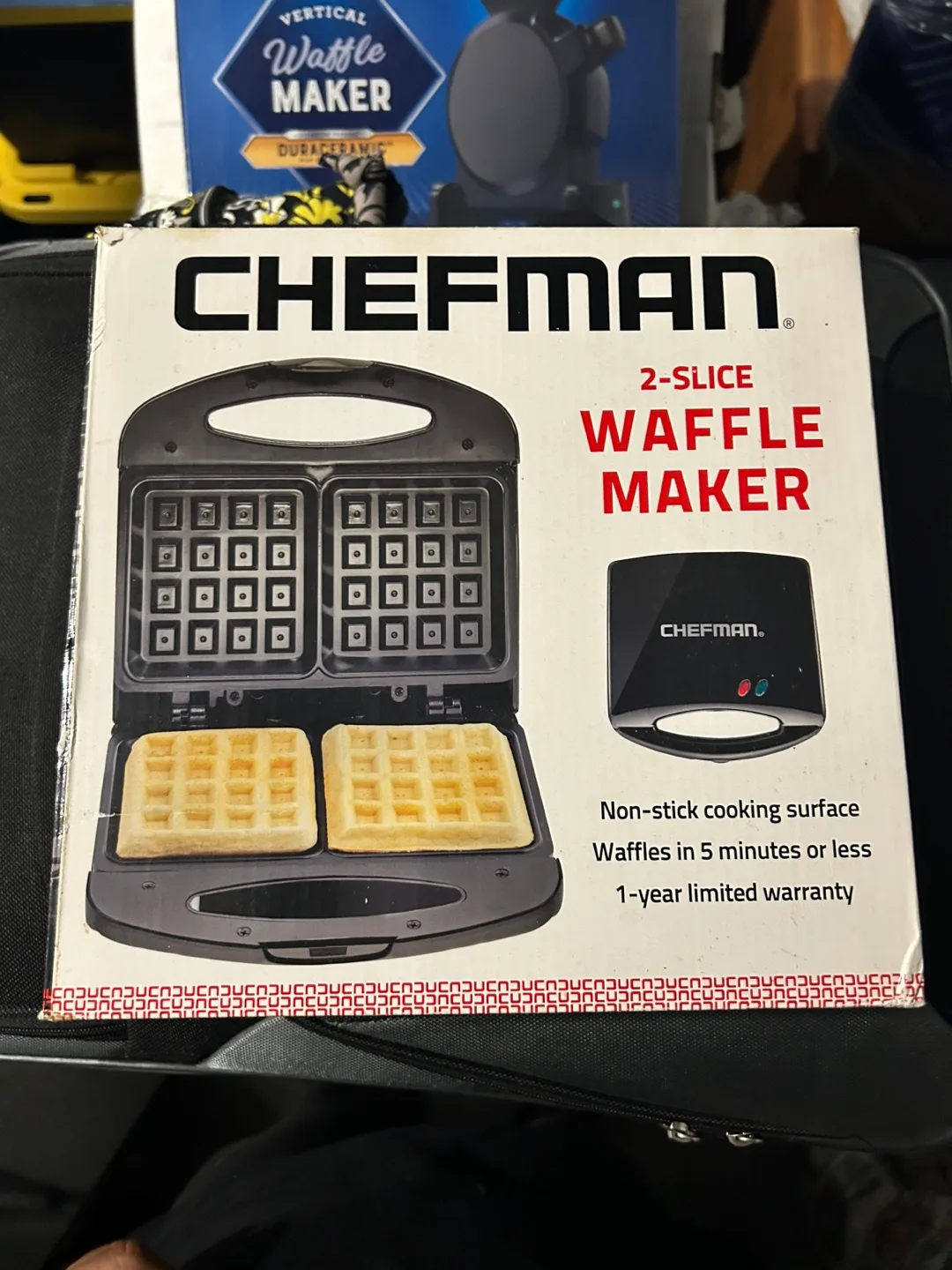 Chefman 2-Slice Waffle Maker thumbnail