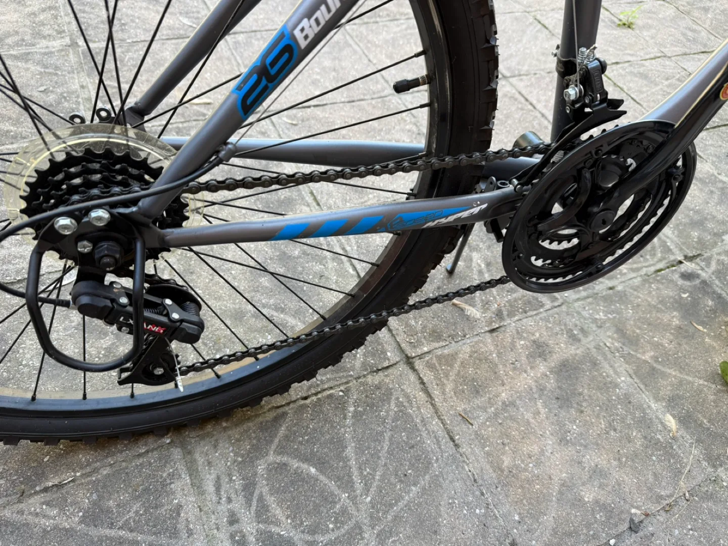 Boundary Trail 26" Mountain Bike - Grey/Blue image indicator(4)