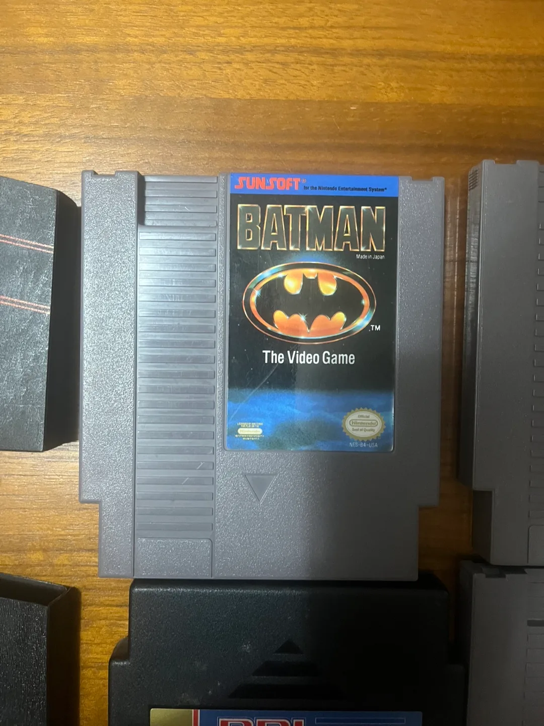 Batman The Video Game Cartridge NES thumbnail