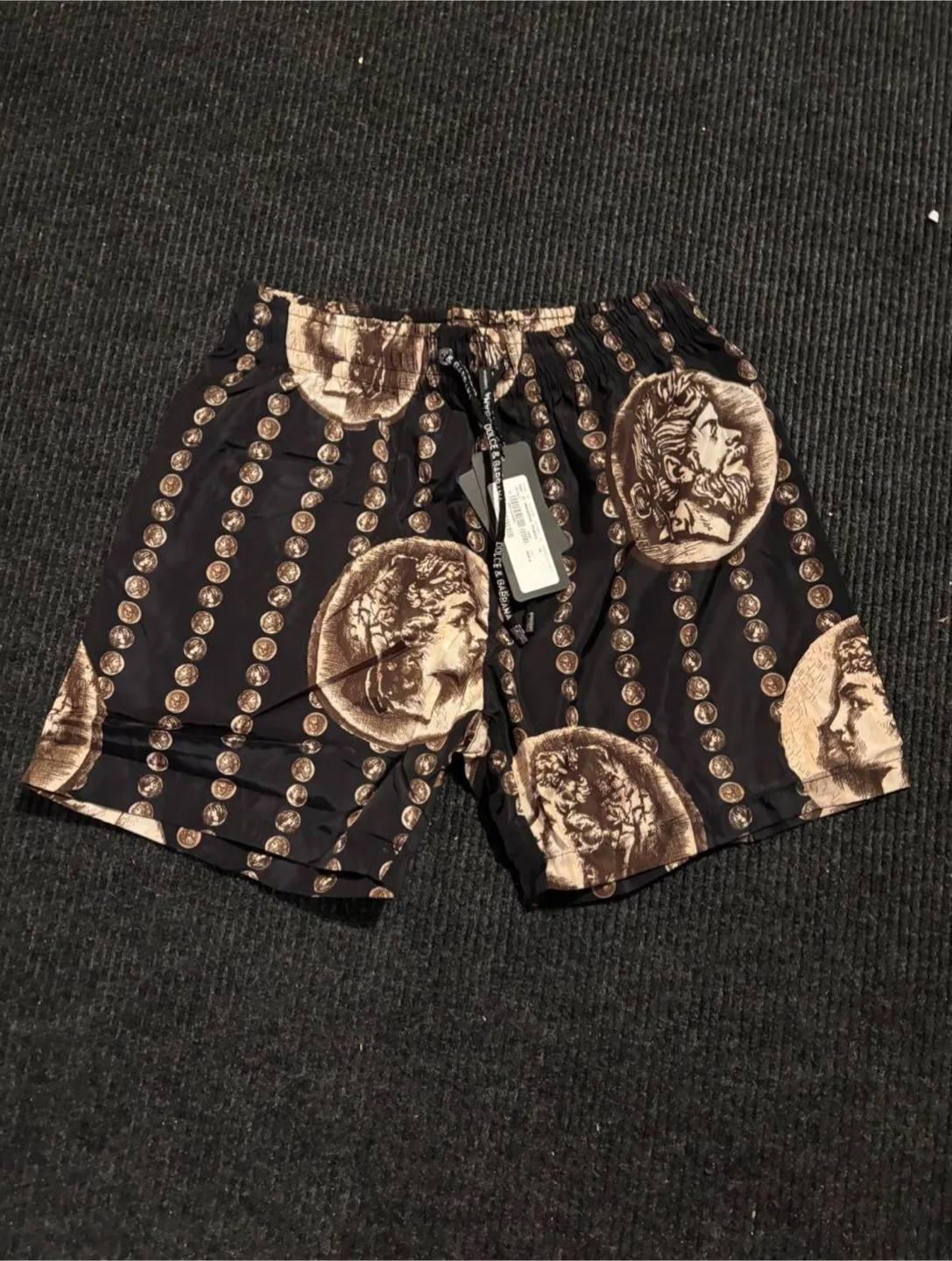 Authentic Dolce & Gabbana Coin Swim Shorts/Trunks Size XXL thumbnail