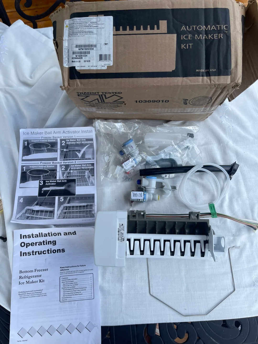 Whirlpool W10261234 Ice Maker Kit image indicator(2)