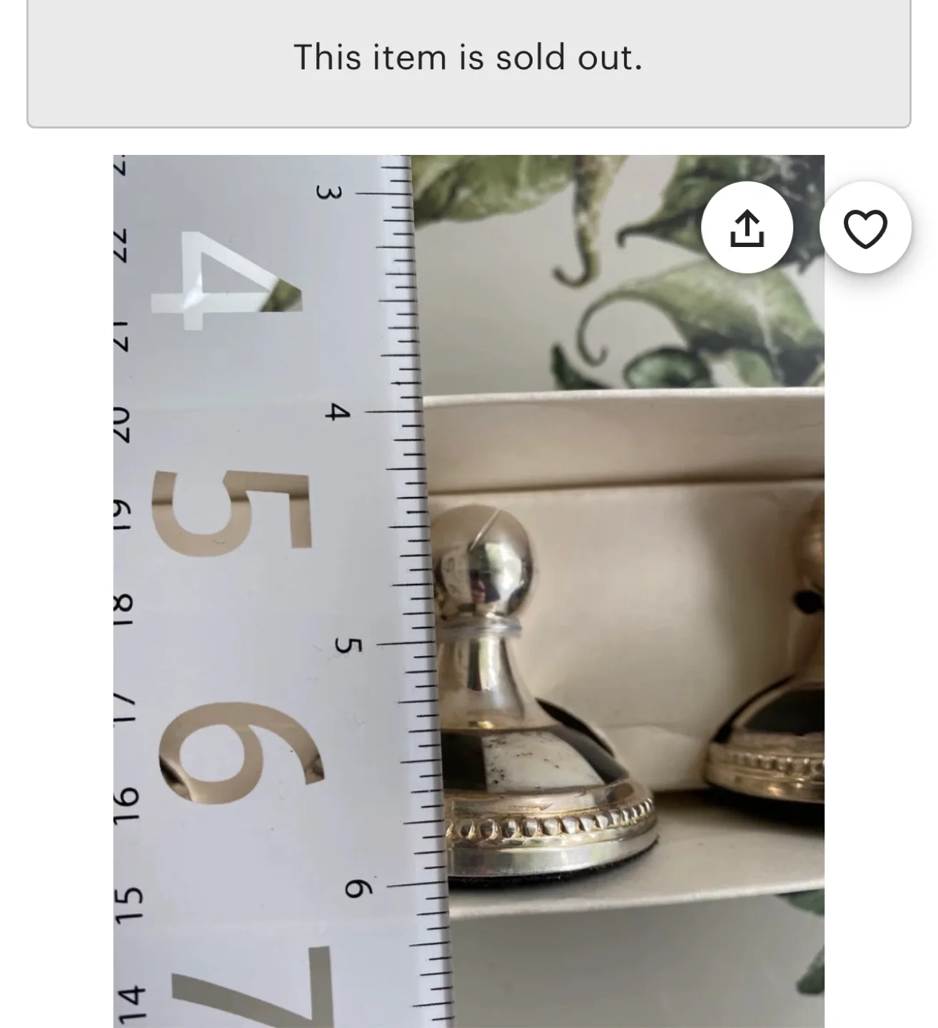 Set of 6 Silver & Checkerboard name holders image indicator(4)