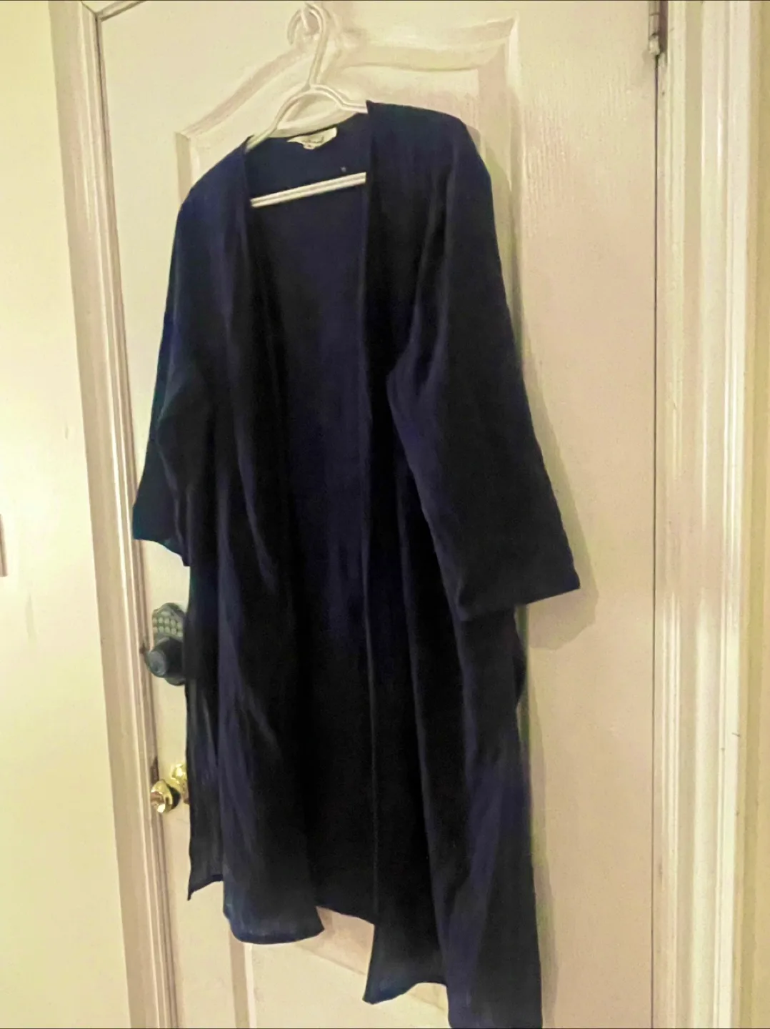 Navy Blue Light Duster thumbnail