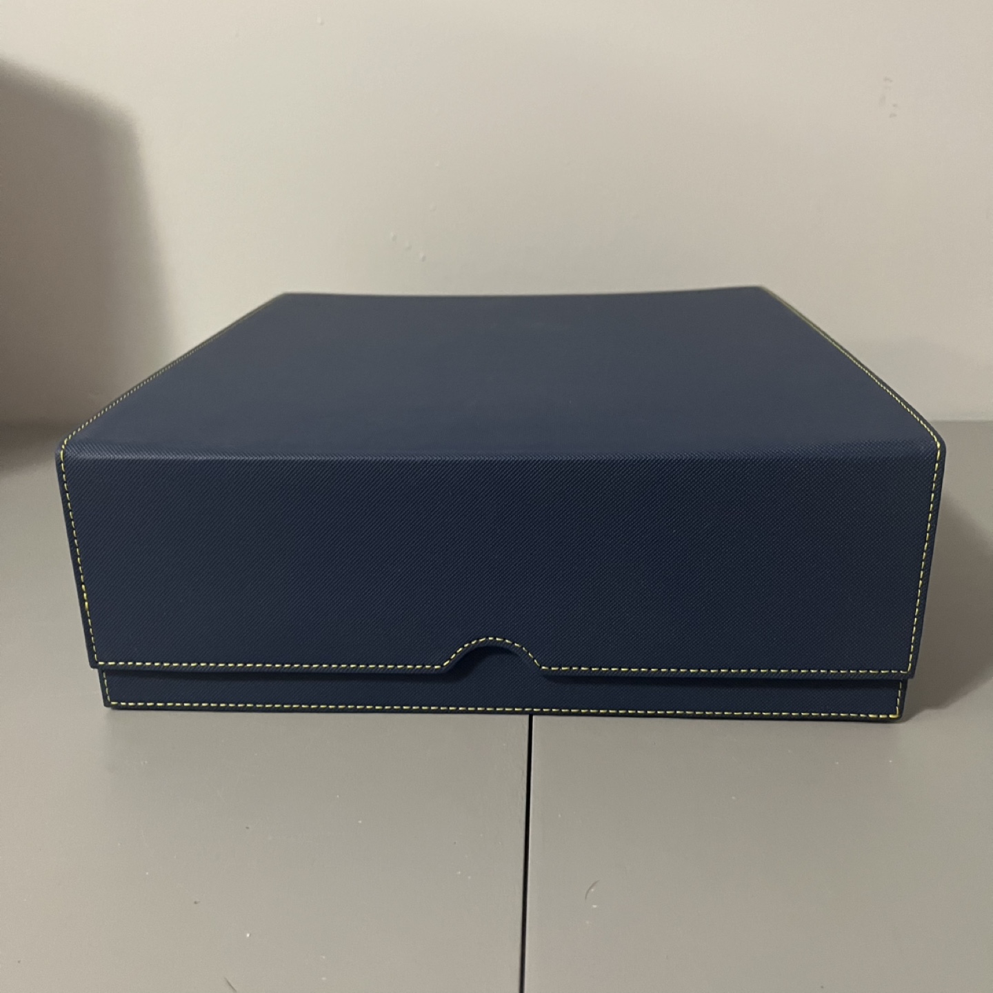 Navy Blue Card Storage Box - photo 4