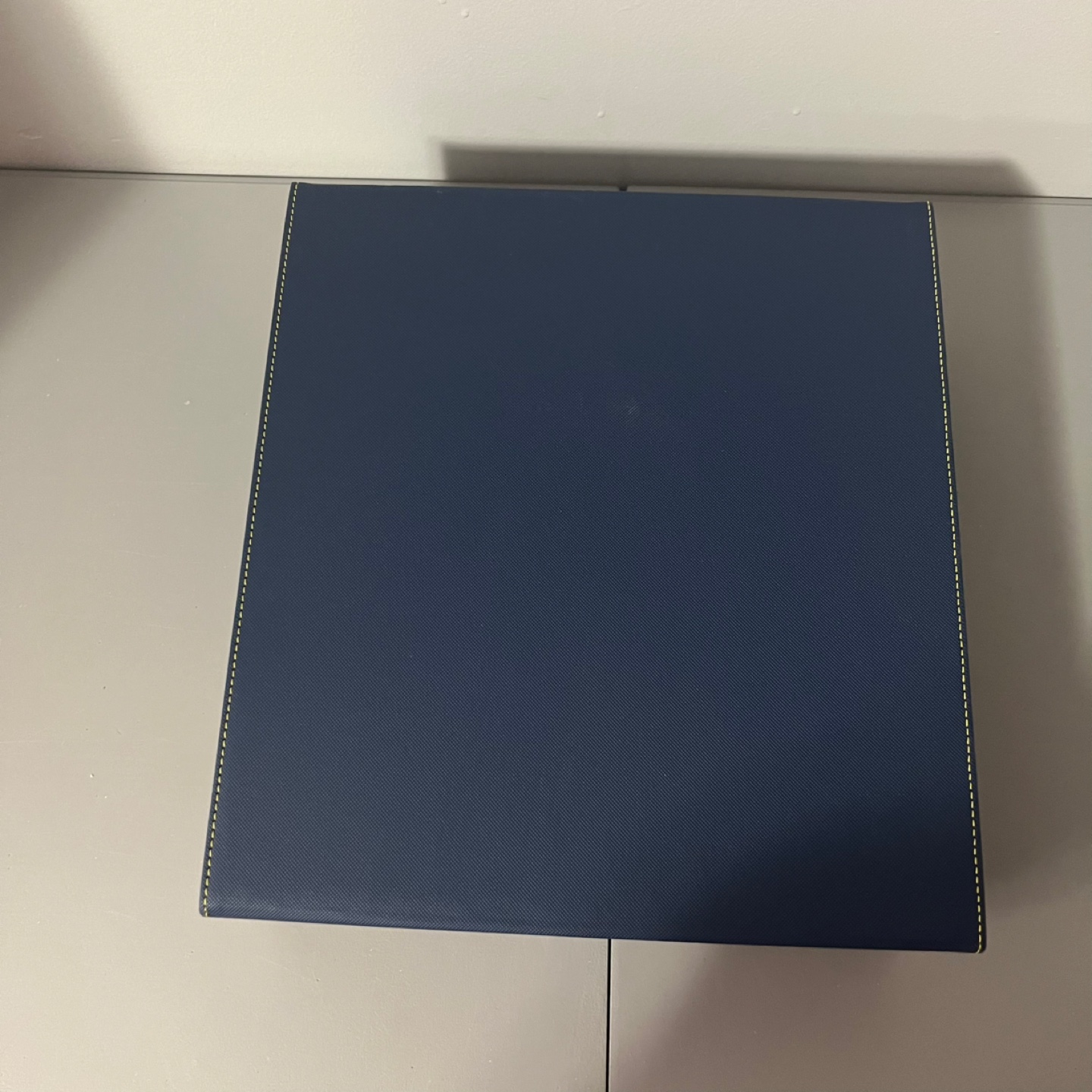 Navy Blue Card Storage Box - photo 3
