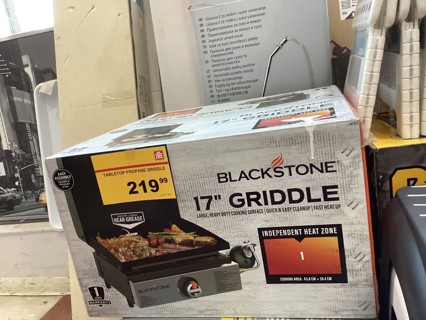 Blackstone 17" Griddle - Tabletop Propane thumbnail