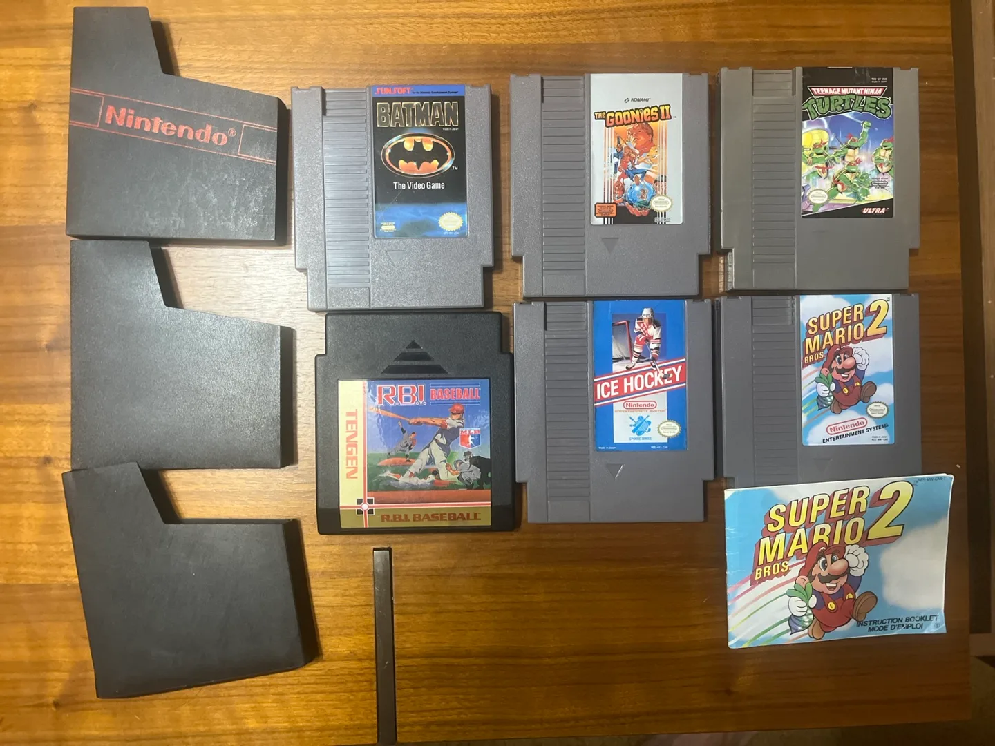 Lot of 6 original NES cartridges thumbnail