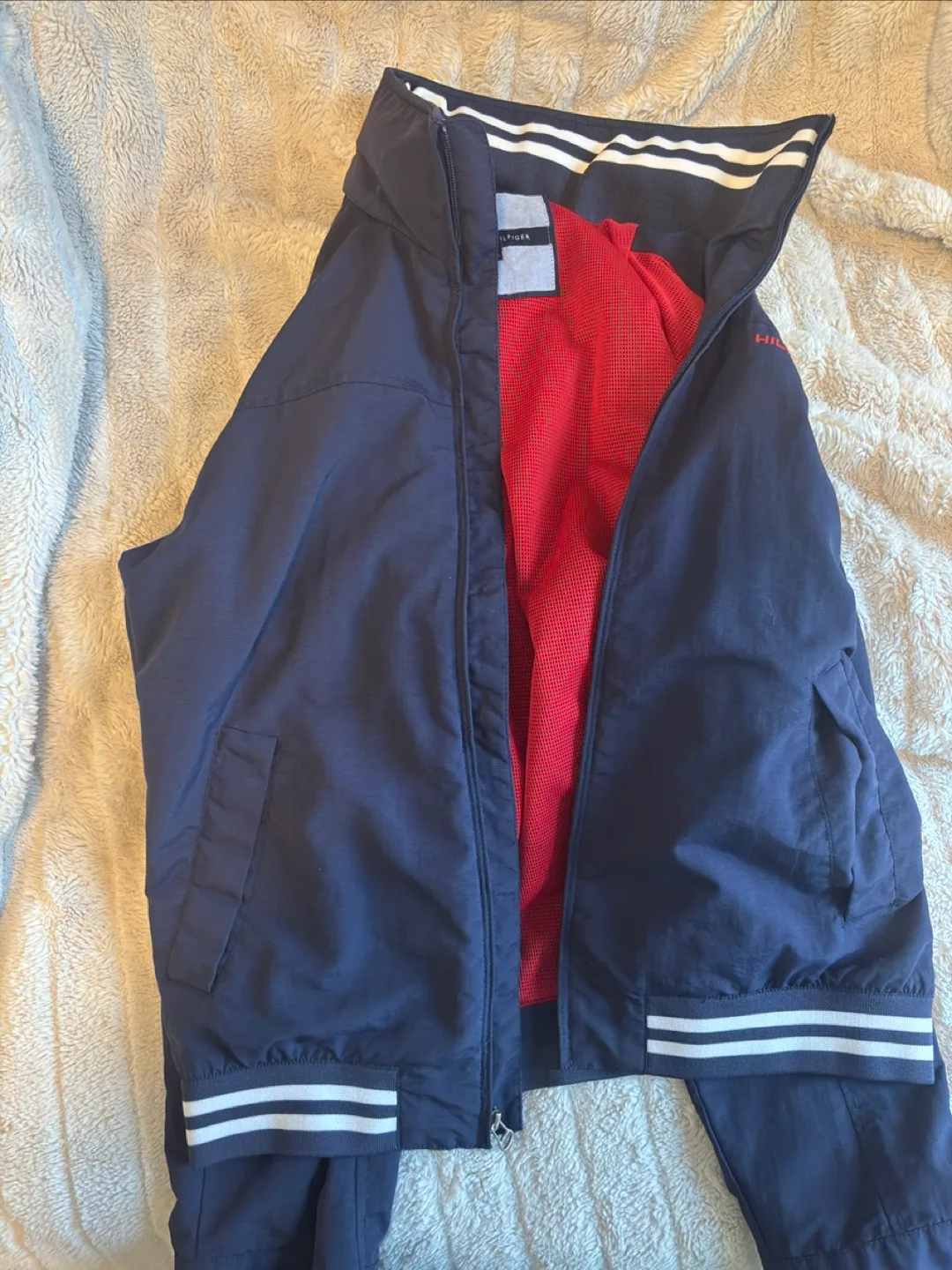 Tommy Hilfiger Navy Blue Jacket image indicator(3)