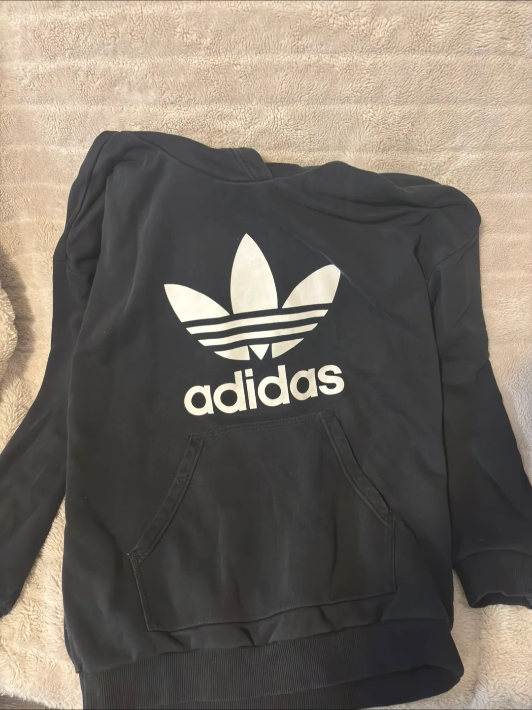 Adidas Black Hoodie thumbnail