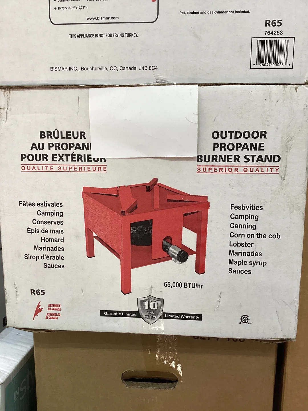 Bismar Outdoor Propane Burner Stand - Superior Quality thumbnail