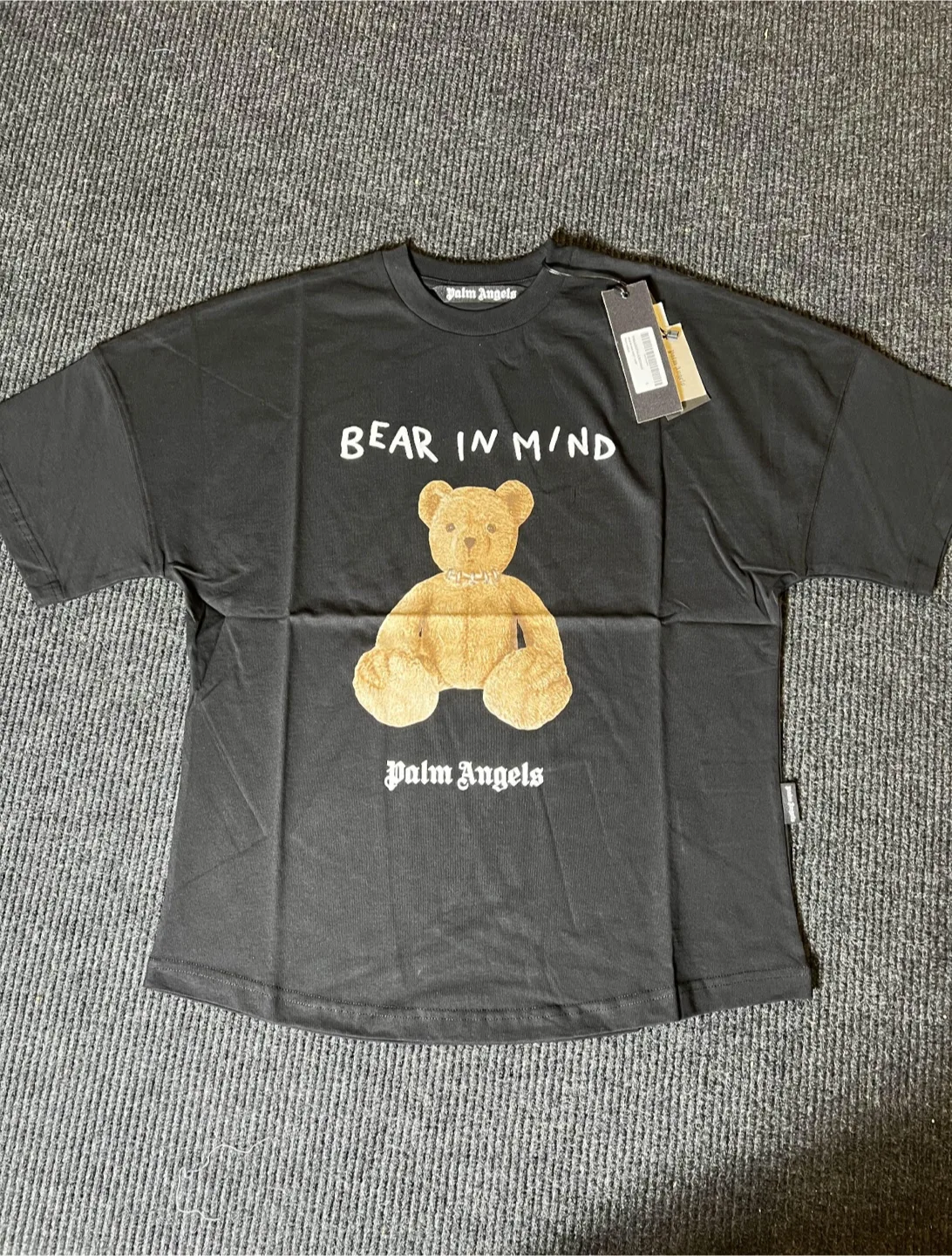 Authentic Palm Angels BEAR IN MIND LOOSE TEE Sizes M & L thumbnail