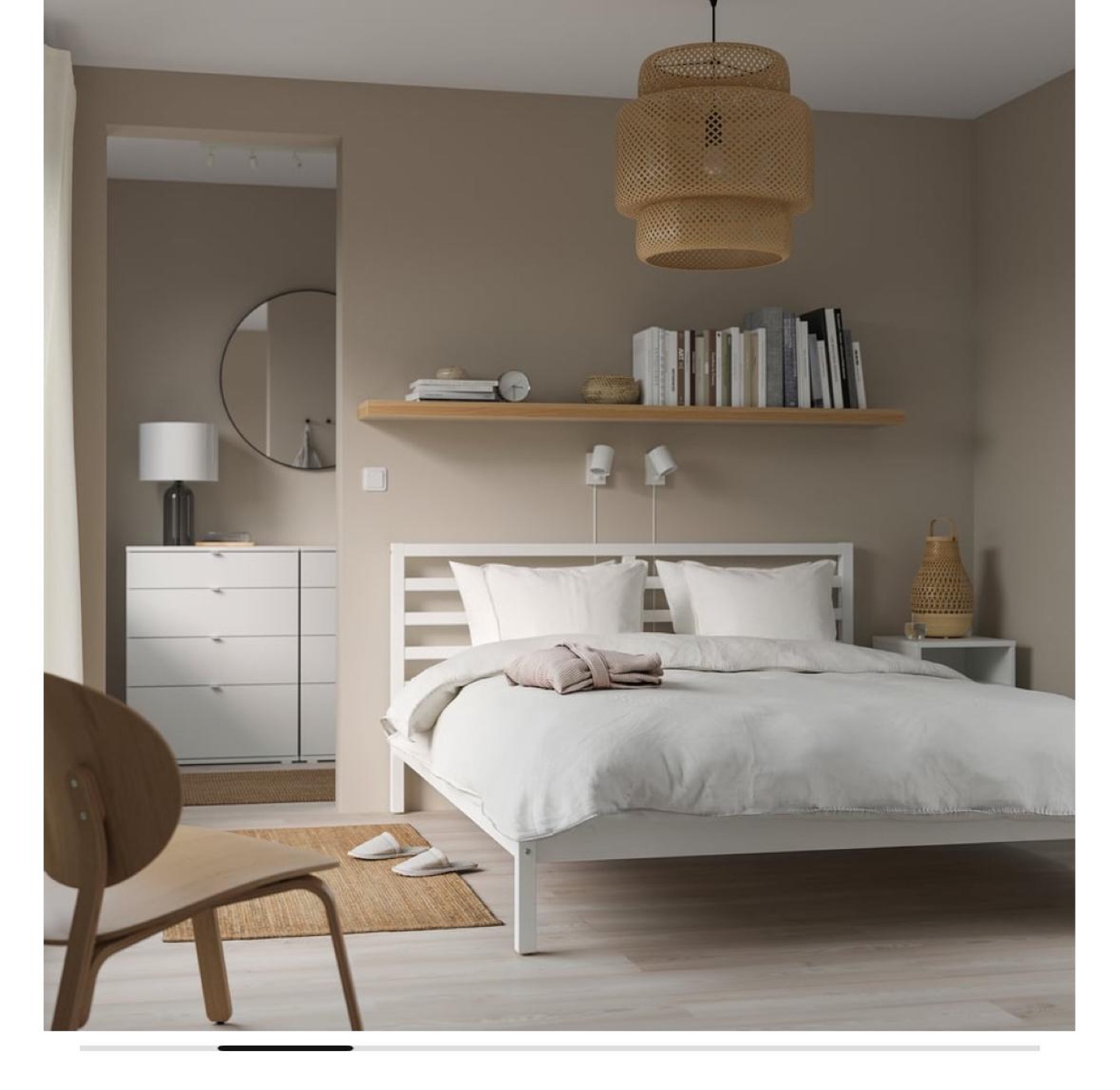 Brand NEW IKEA Tarva Bed Frame - White - photo 5