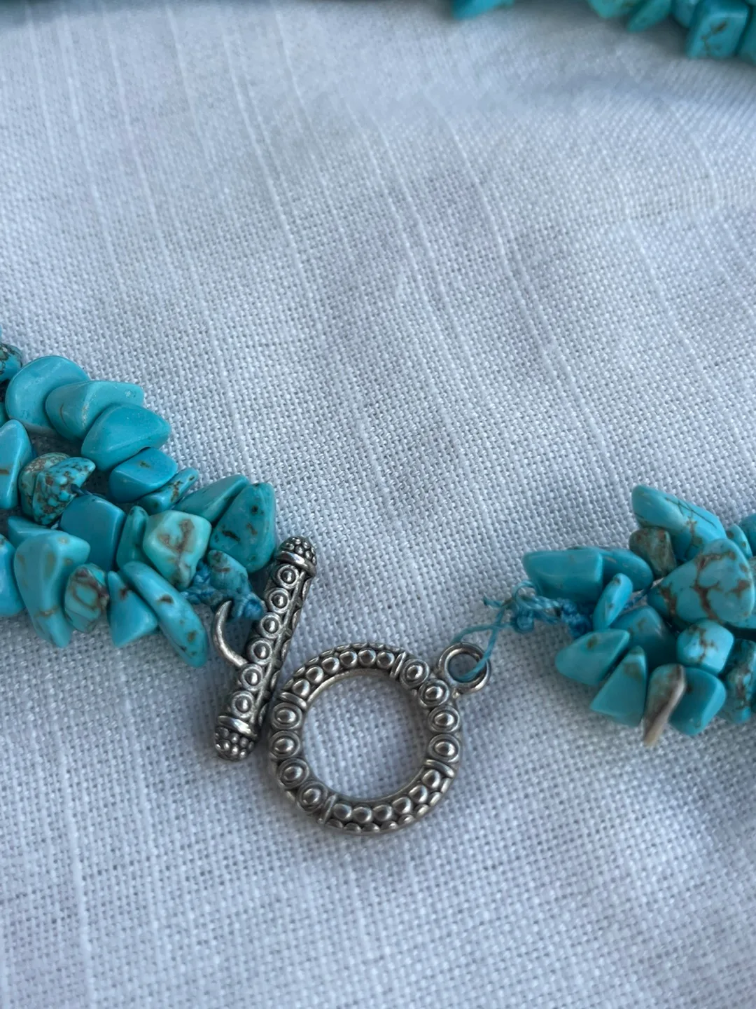 Turquoise Necklace and Earring Set image indicator(3)