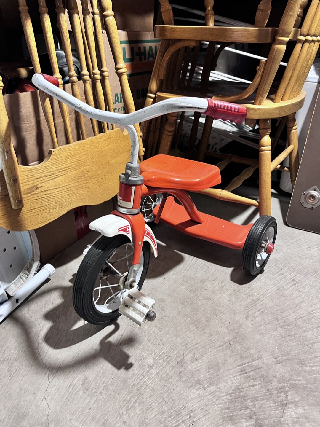 Vintage Red Tricycle