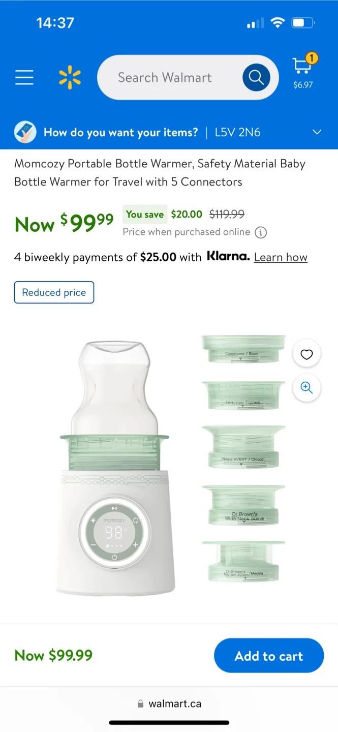 New Momcozy Portable Bottle Warmer image indicator(4)