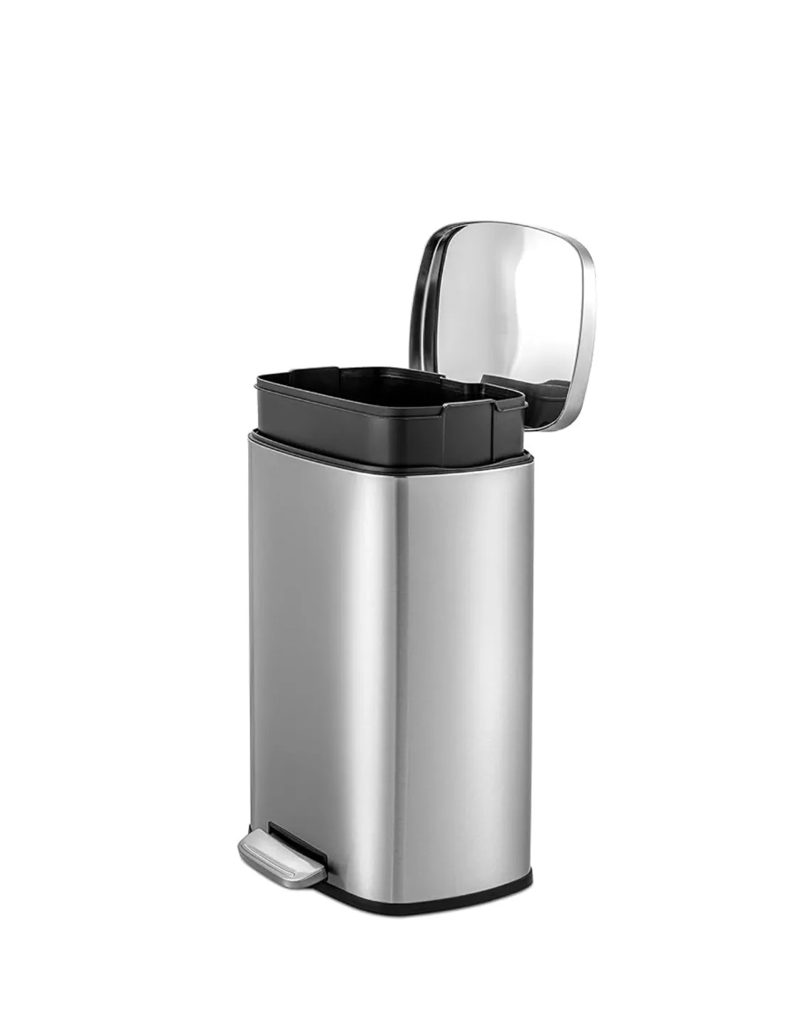 50L Stainless Steel Step Trash Can image indicator(5)