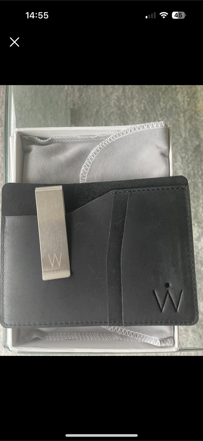Passport holder with Money Clip