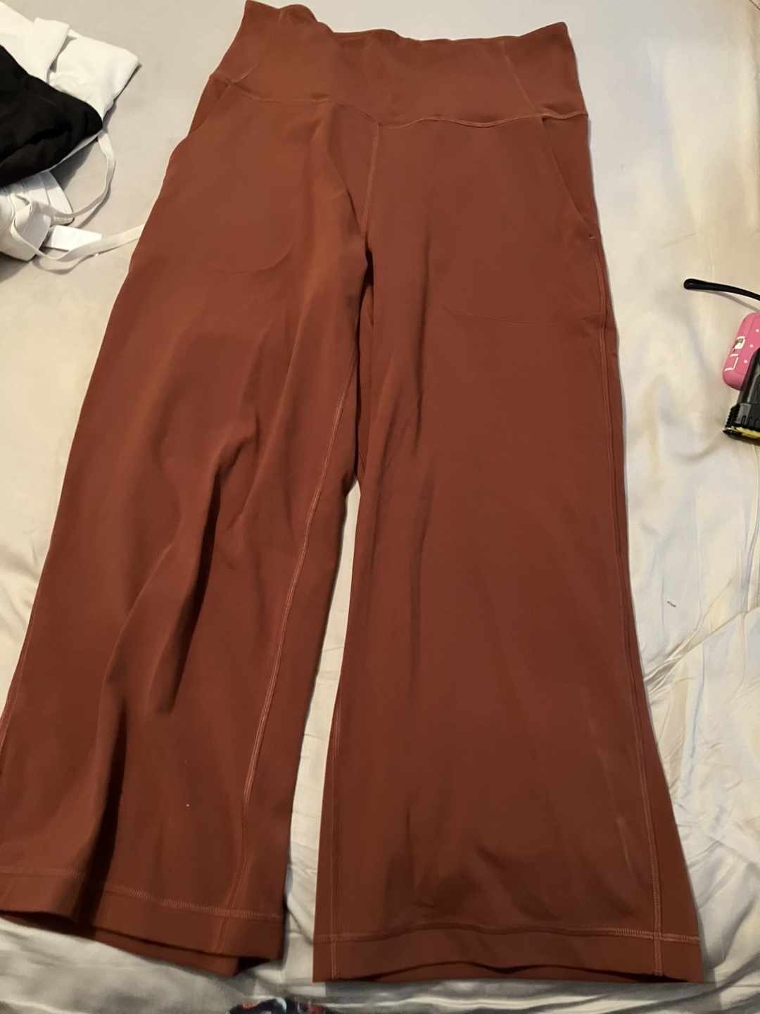 Lululemon Brown Wide Leg Pants