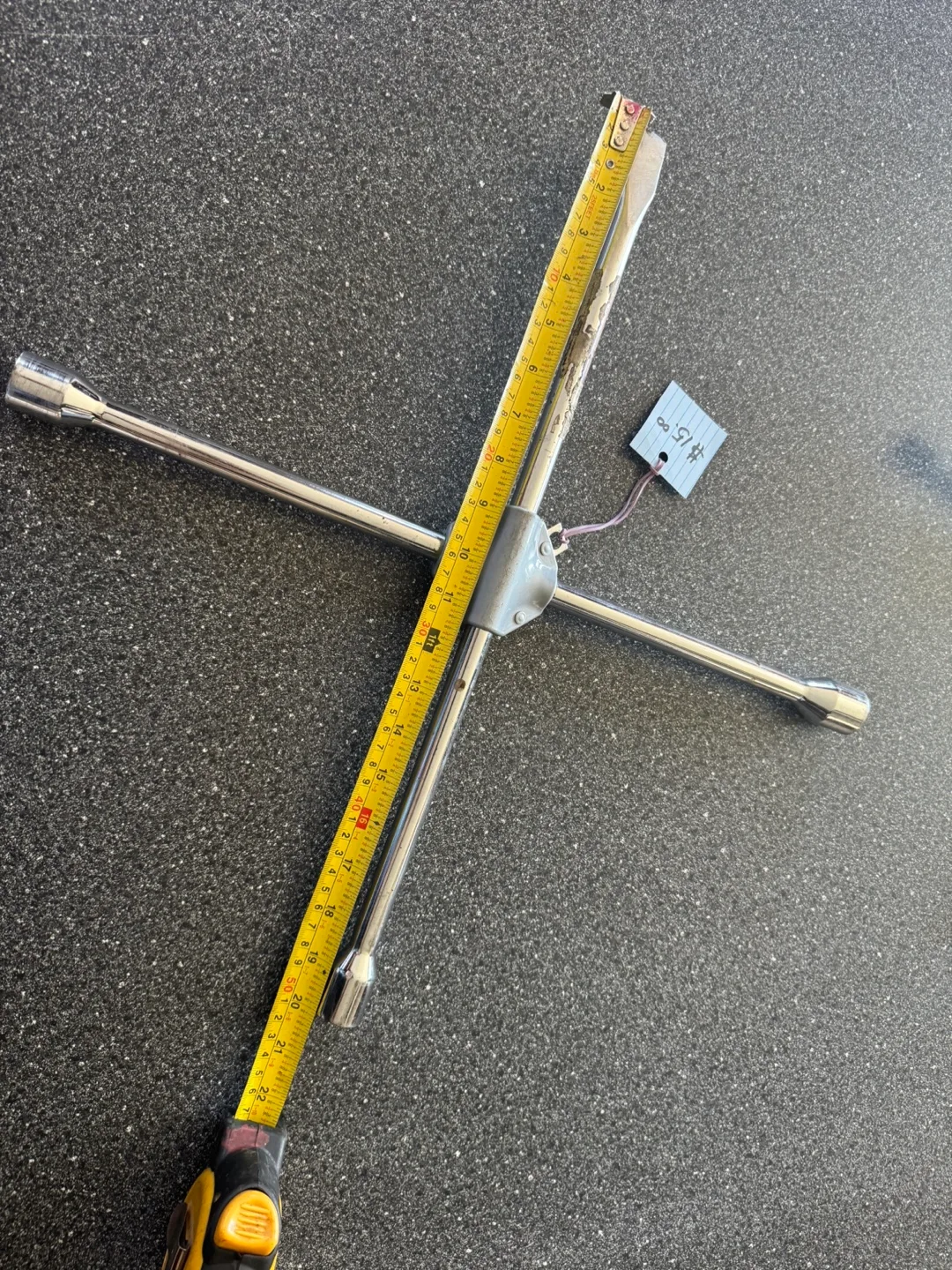 Cross Wheel Wrench - 17mm, 19mm, 21mm thumbnail
