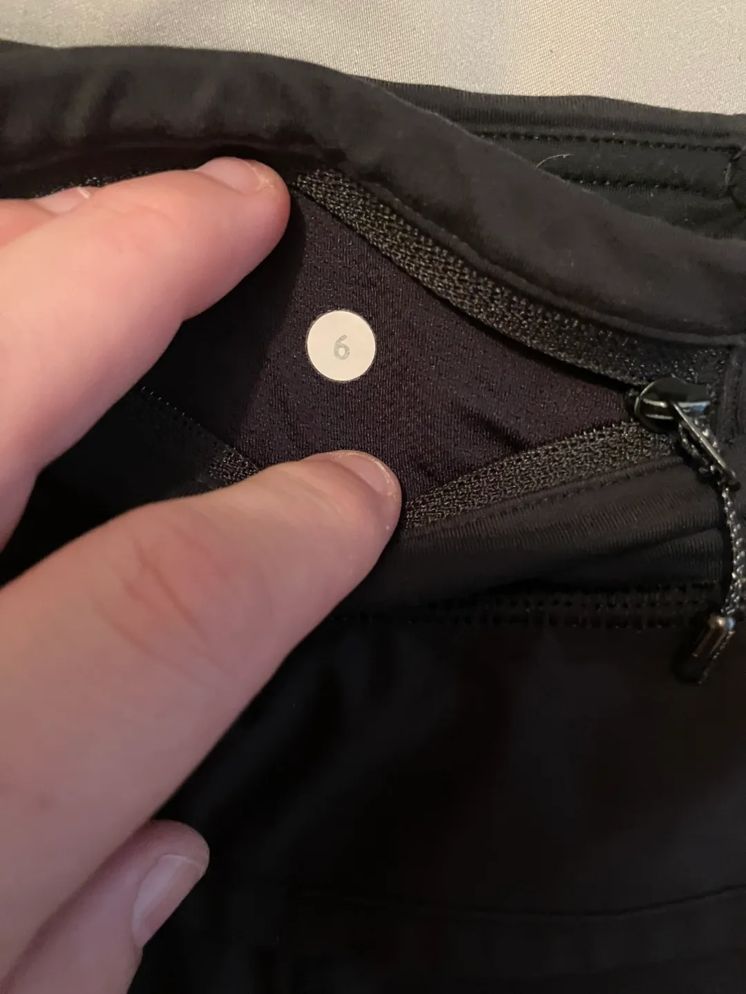 Lululemon Black Running Shorts - Size 6 image indicator(3)