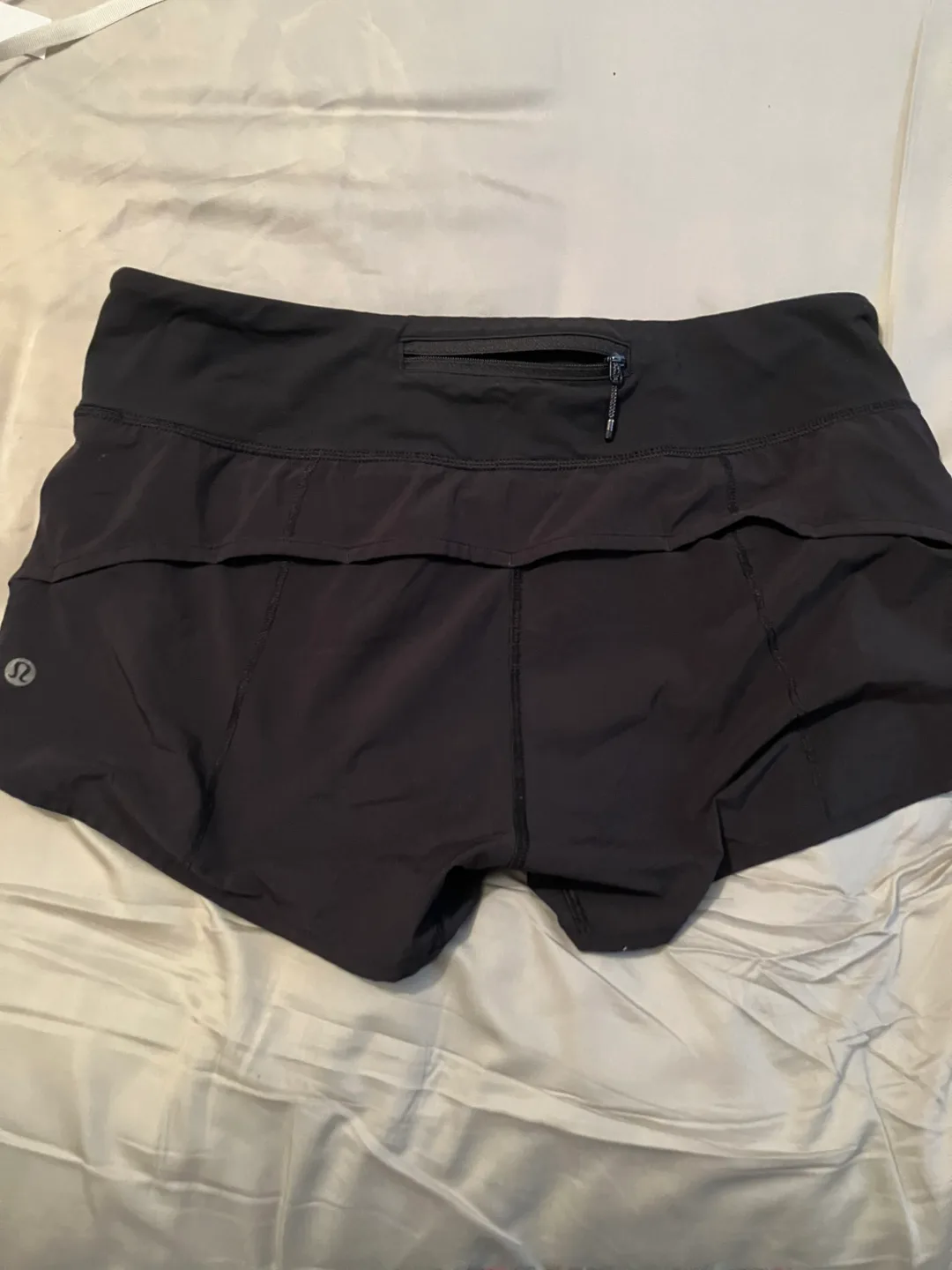 Lululemon Black Running Shorts - Size 6 image indicator(2)