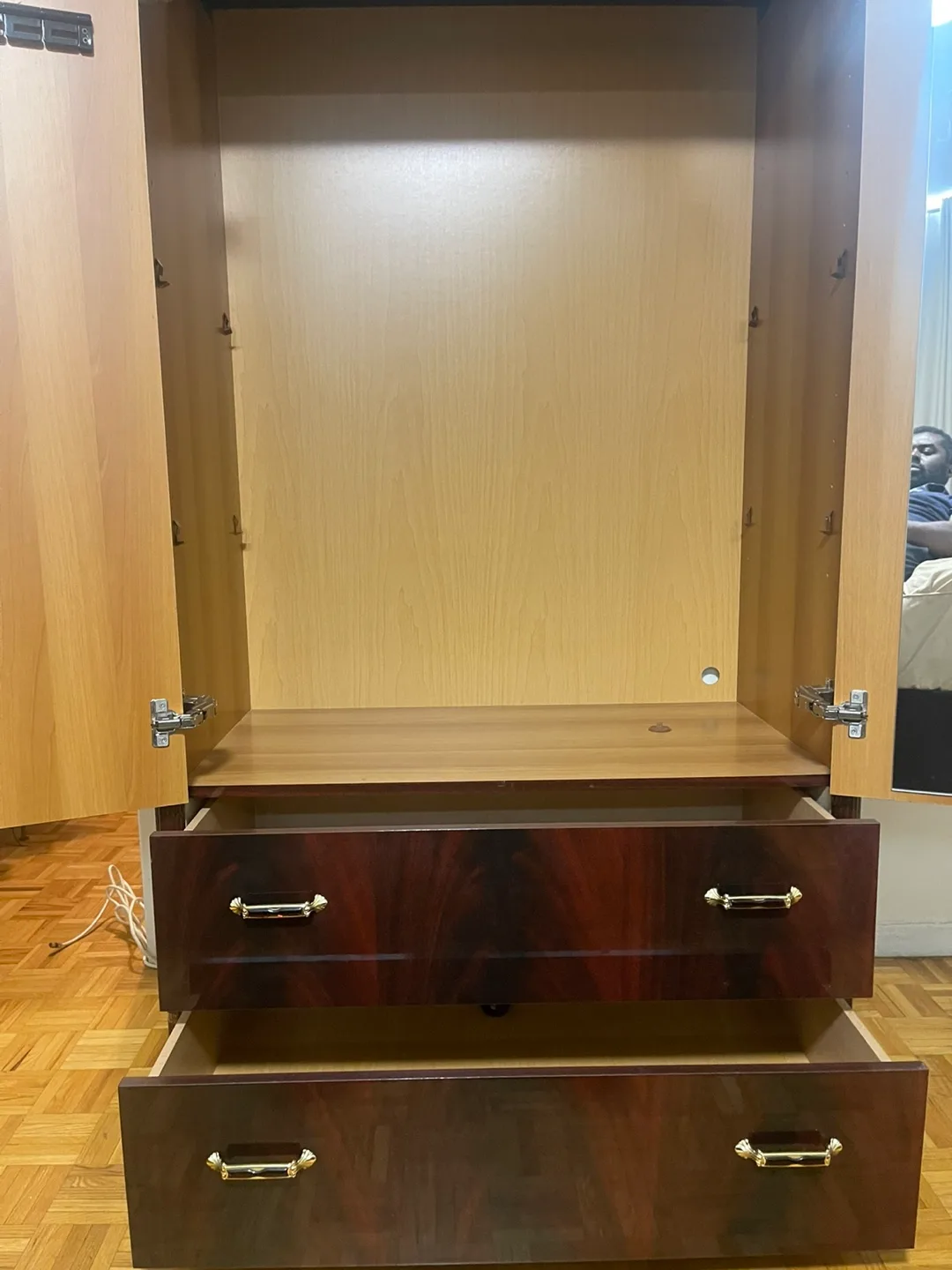 Wooden Armoire Wardrobe image indicator(5)