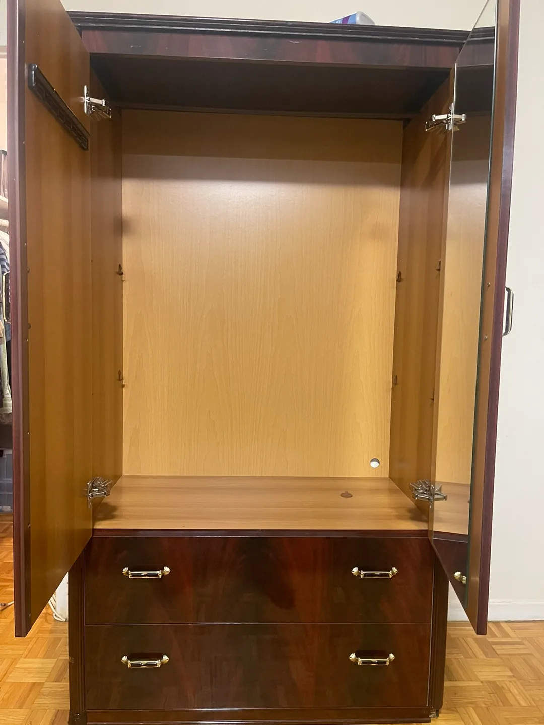 Wooden Armoire Wardrobe image indicator(6)