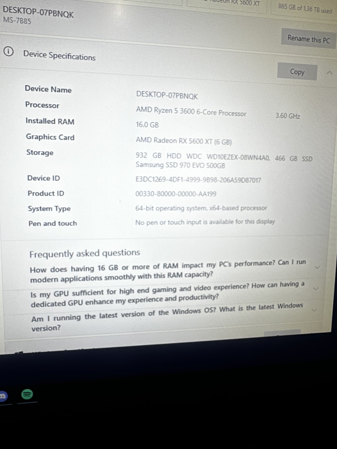 Custom Built Gaming PC - price is negotiable - photo 2