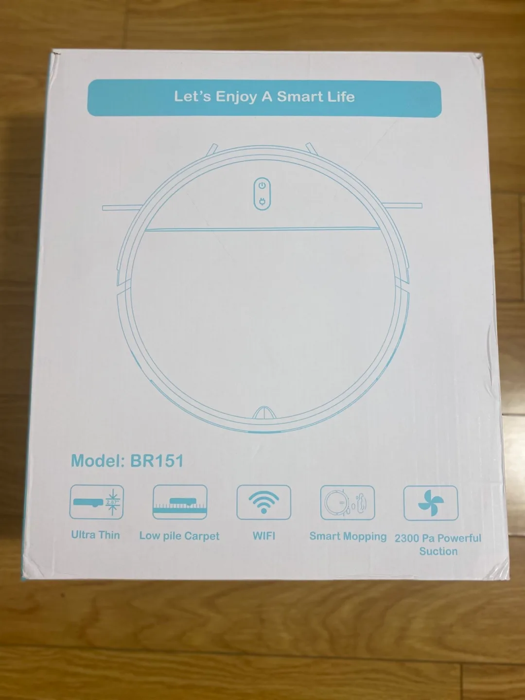 Robot Vacuume and Mop, 2 in 1 Robot with Self Charging, thumbnail
