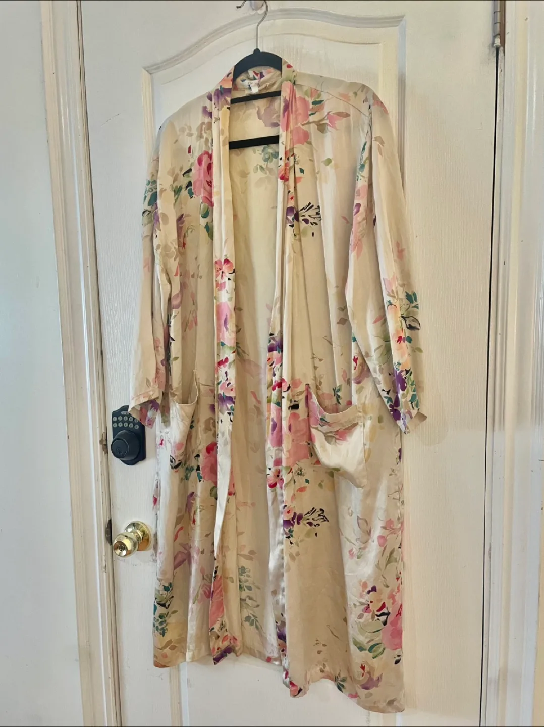 Silk Kimono size 10-12 thumbnail