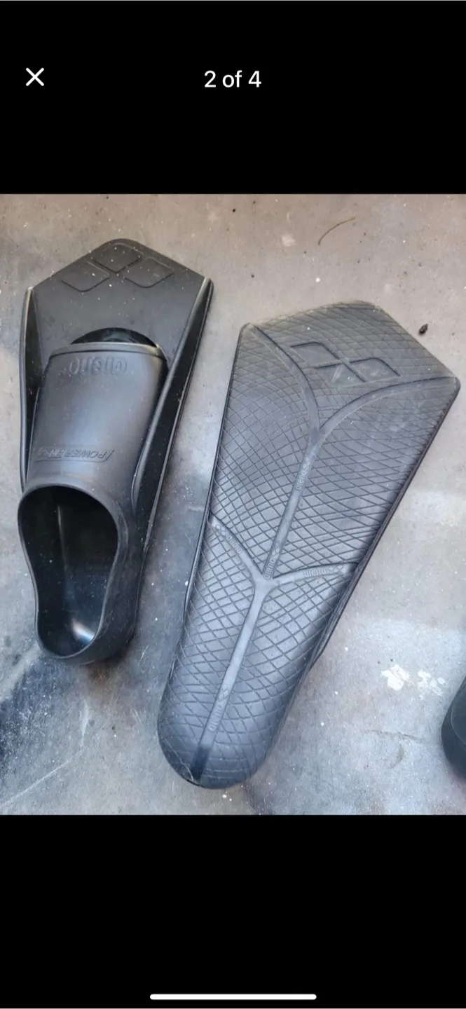 Arena Powerfin Pro Swim Fins Size 6-7 image indicator(2)