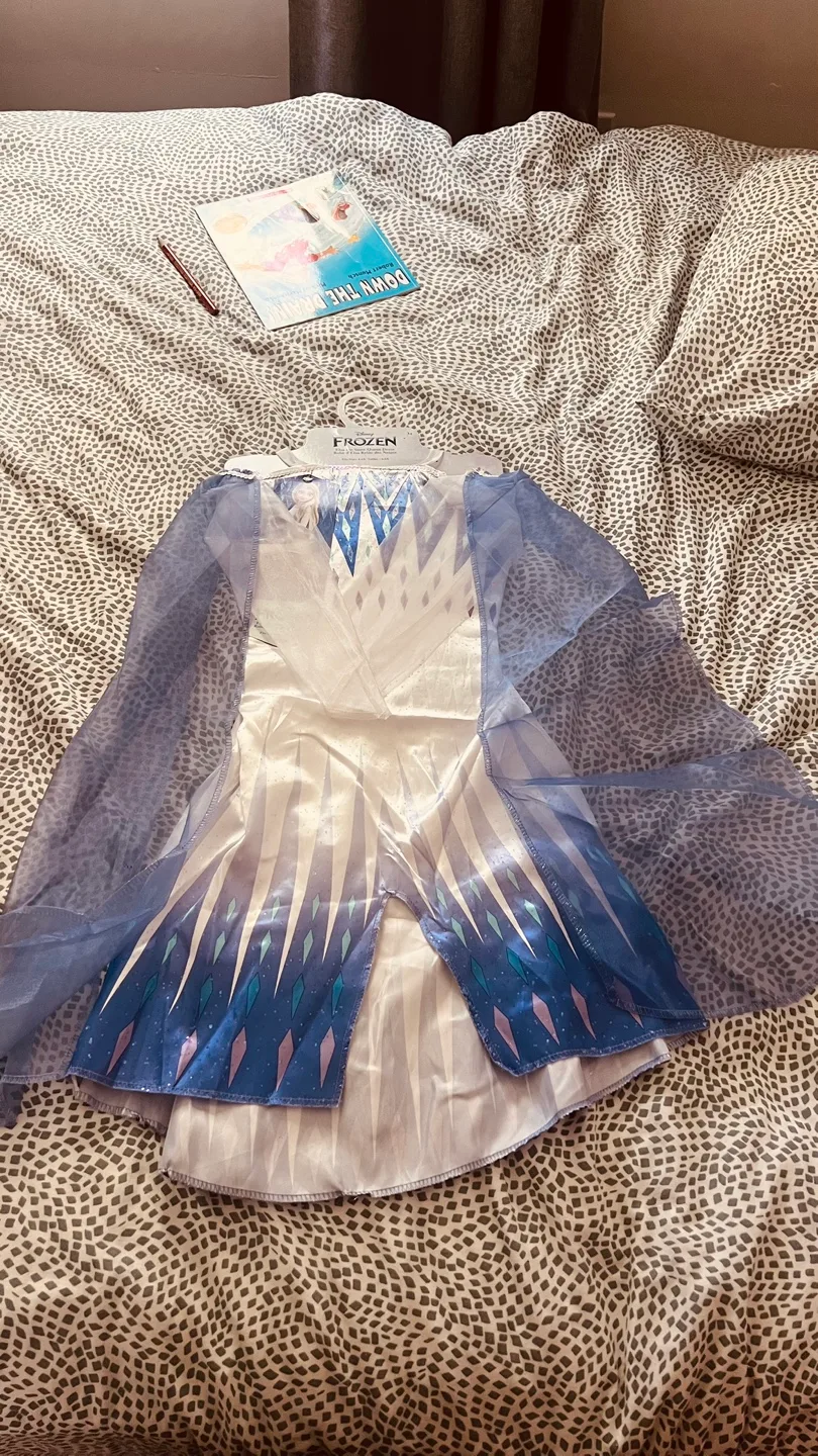 Frozen Elsa Dress Up Costume thumbnail