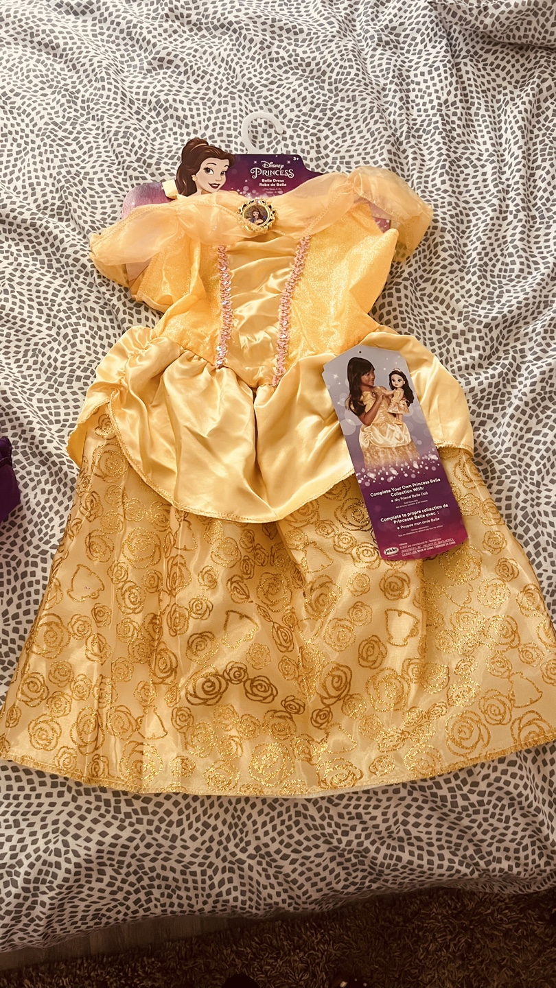 Disney Princess Belle Dress - Size 3+