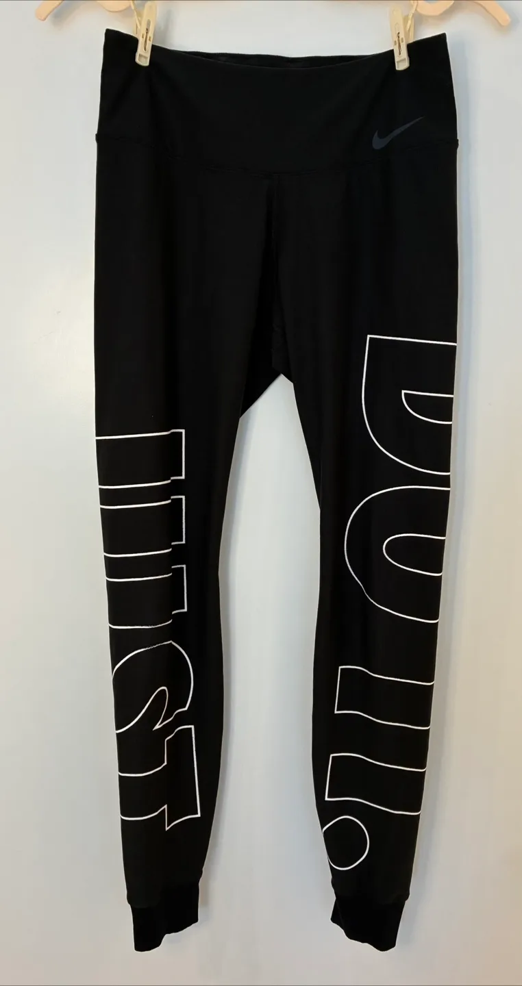 “Just Do It” Nike leggings (size small) thumbnail