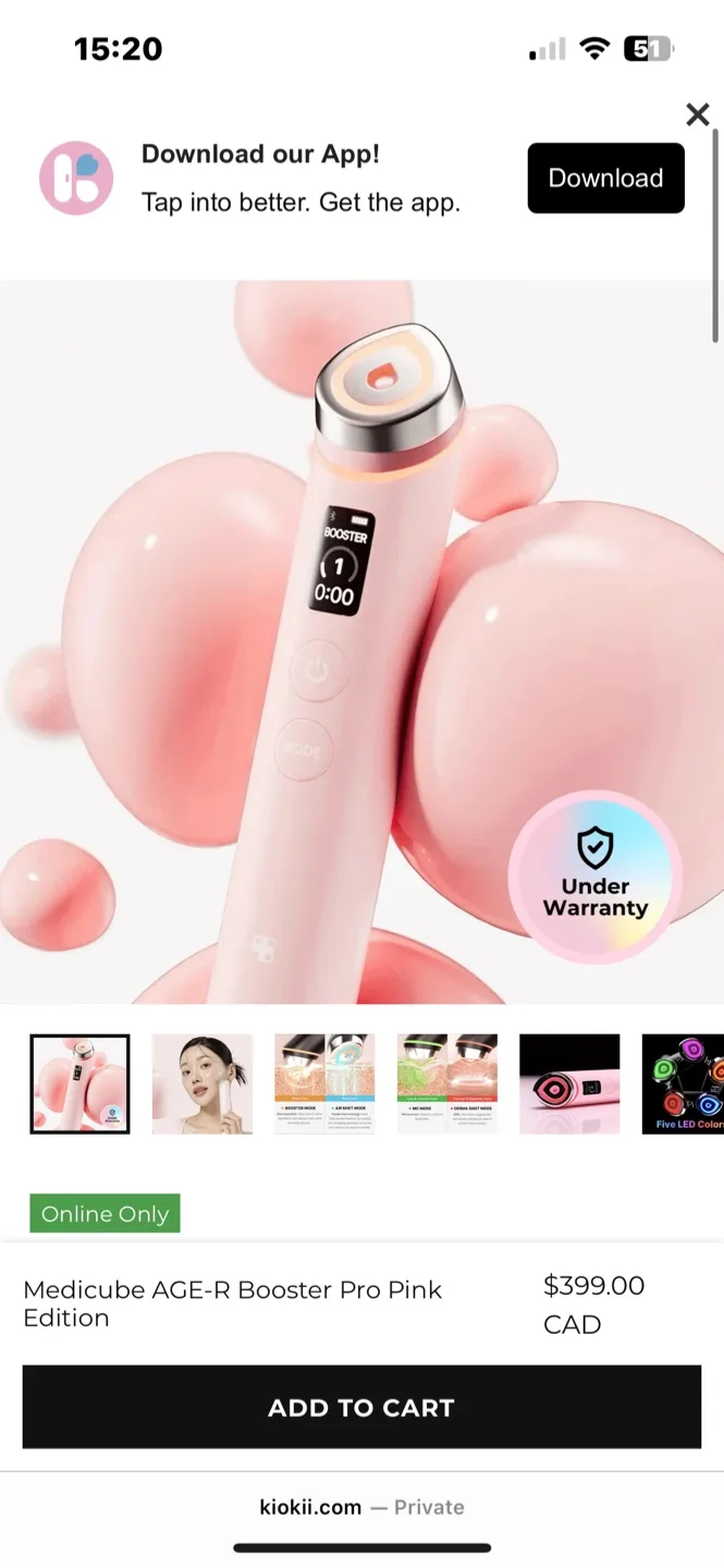 Medicube AGE-R Booster Pro - Pink Edition image indicator(4)