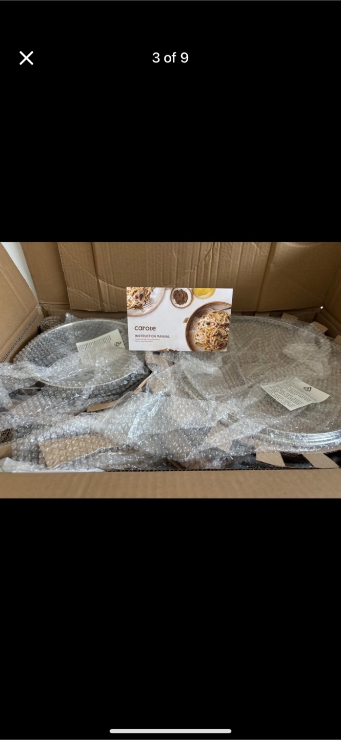 New Carote 10-Piece White Granite Cookware Set - photo 2