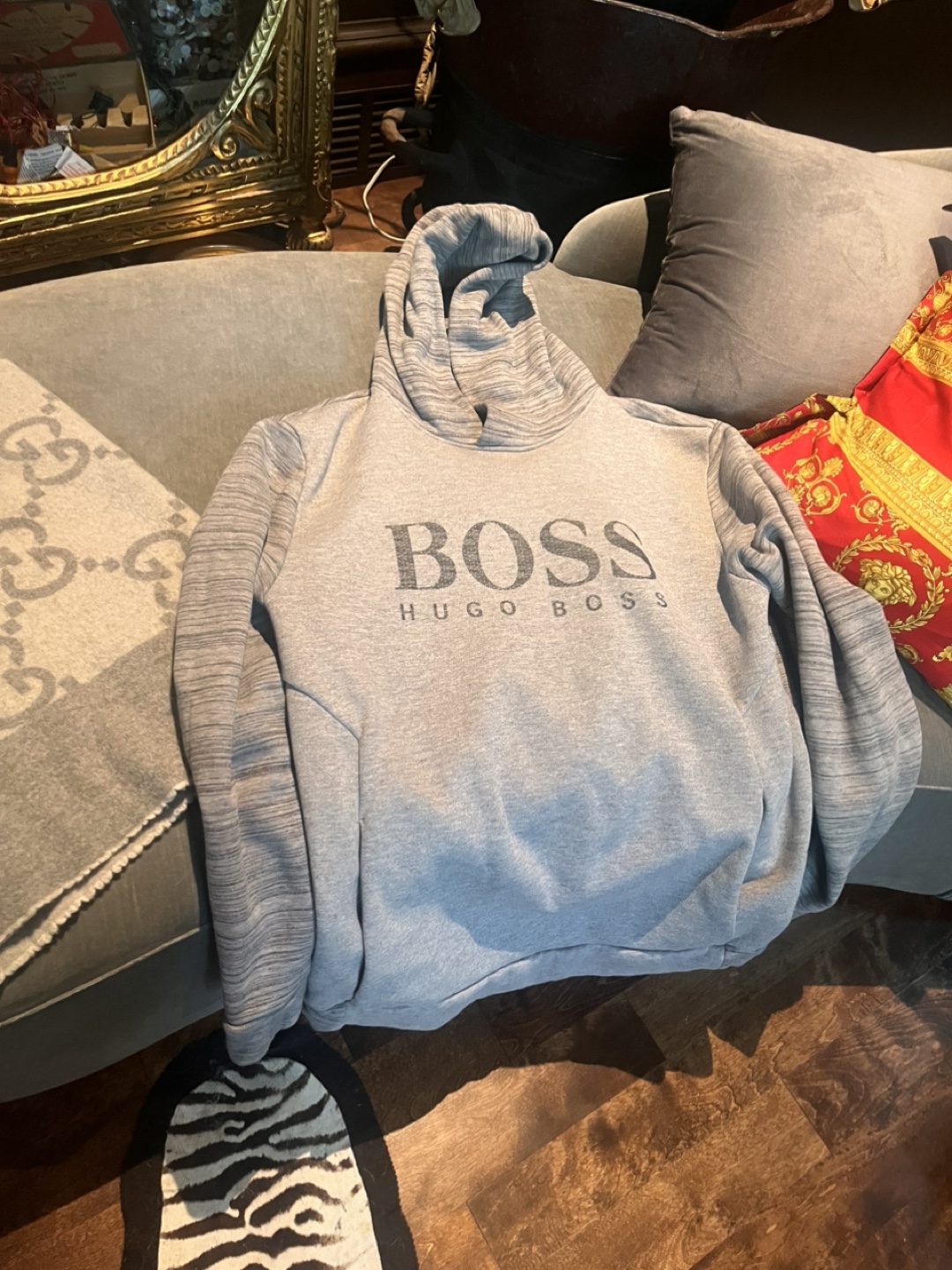 Hugo Boss Grey Hoodie - photo 2