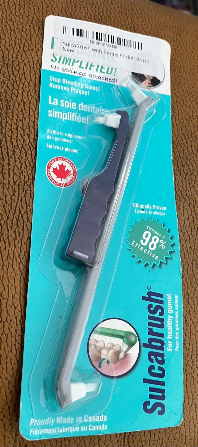 Sulcabrush with Bonus Pocket Brush - New thumbnail