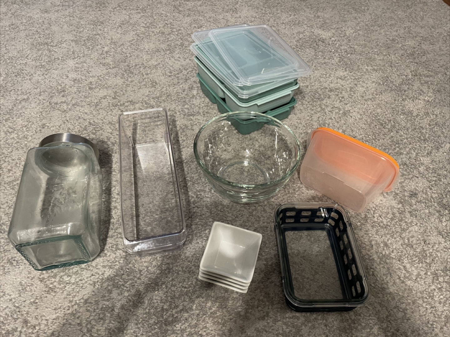 Variety of Kitchen Storage Containers