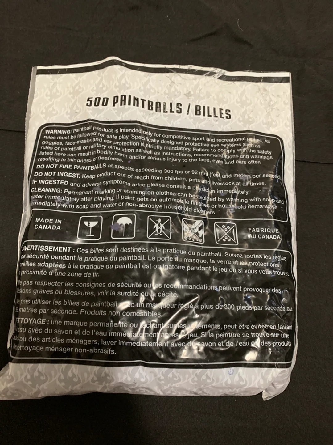 500 Paintballs .68 Cal image indicator(2)