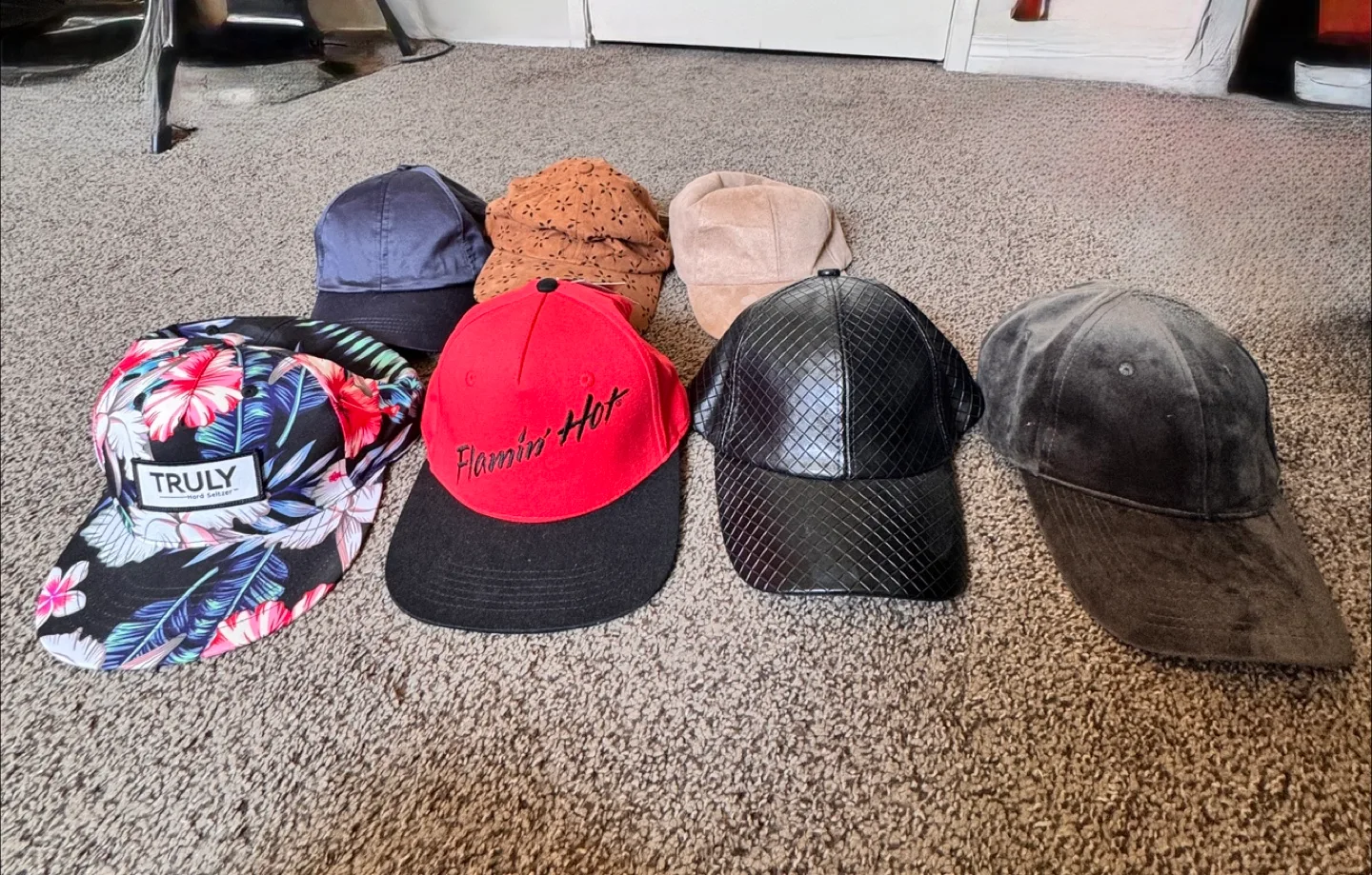 Assorted Baseball Caps thumbnail