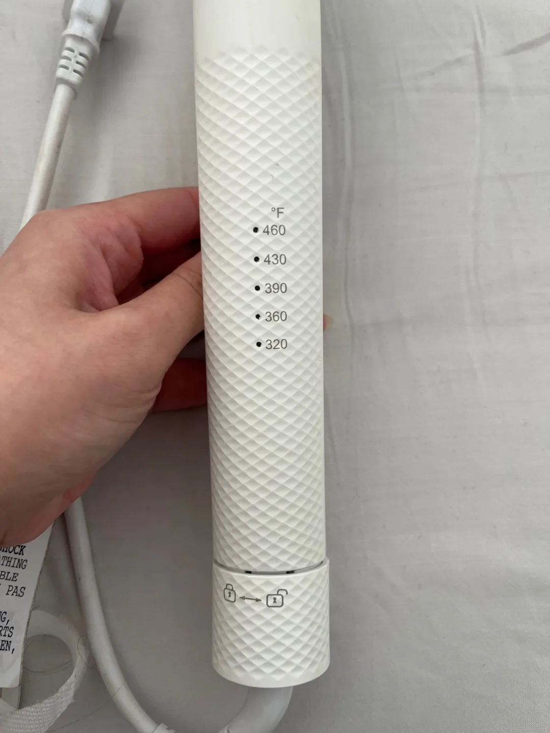 Vixmini Hair Straightener - White image indicator(3)